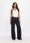DR. DENIM Rhue Low Wide Stream Rinse Jeans