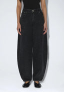 DR. DENIM Nanci Mid Barrel Leopard Jeans