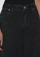 DR. DENIM Nanci Mid Barrel Leopard Jeans