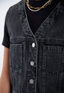 DR. DENIM Tina Top - Aged Black