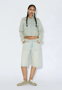 DR. DENIM Women's Bree Shorts Stream Pale Vintage Worn