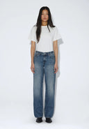 DR. DENIM Nika Mid Straight Drift Mid Used Jeans