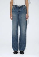 DR. DENIM Nika Mid Straight Drift Mid Used Jeans