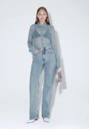 DR. DENIM Echo High Straight Bay Light Retro Dirt