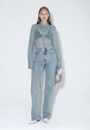 DR. DENIM Echo High Straight Bay Light Retro Dirt