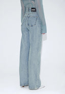 DR. DENIM Echo High Straight Bay Light Retro Dirt