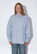DR. DENIM Wes  Blue Stripe Πουκάμισο