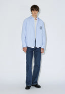 DR. DENIM Hill Women's Jeans Wide Leg Aged Haze Light Retro