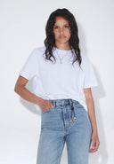 DR. DENIM Talia Λευκό T-Shirt