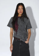 DR. DENIM Talia Seam Washed Grey T-shirt