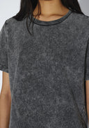 DR. DENIM Talia Seam Washed Grey T-shirt