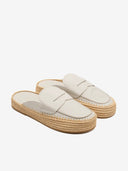 PALOMA BARCELO Belinda Calidis Off White Mules