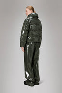 RAINS Alta Vision Short Puffer Jacket Swamp