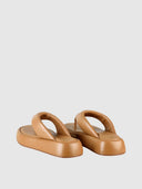 CARRANO 470018E Δερμάτινα Flip Flop Honey