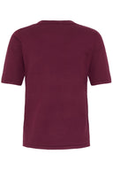 ICHI Ihluls Ribbed Red T-shirt