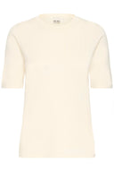 ICHI Ihluls Birch Ribbed T-shirt