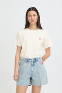 ICHI Ihbalmers Λευκό T-Shirt