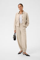 KAFFE Kaomila Feather Gray Jacket