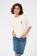 KAFFE Kaannie Λευκό T-Shirt