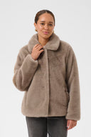 KAFFE KARosa Faux Fur Jacket