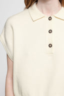 ICHI Ihalize Birch Polo Vest