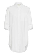 KAFFE Kanaya Oversized White Shirt