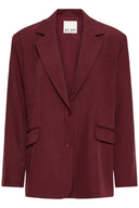 ICHI Ihfava Oversized Red Σακάκι
