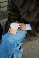 KAFFE KAAurora Καφέ Faux Γούνα