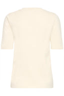 ICHI Ihluls Birch Ribbed T-shirt