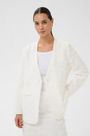 KAFFE Kalena Λευκό Σακάκι