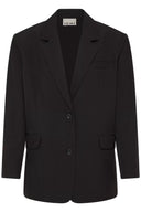 ICHI Ihfava Oversized Black Blazer