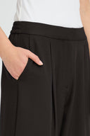 ICHI Ihfava Barrel Black Trousers