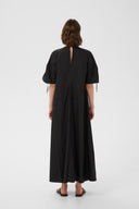 InWear Haze Βαμβακερό Μαύρο Φόρεμα