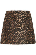 ICHI Ihwoola Animal Print Φούστα