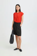 ICHI Ihlisken  Fiery Red T-shirt