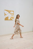 KAFFE Kamarlo Midi Φόρεμα Με Λουλούδια