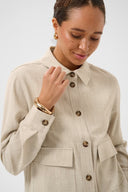 KAFFE Kaomila Feather Gray Jacket