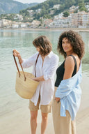KAFFE Kanaya Oversized White Shirt