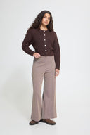 ICHI Ihkate Almond Milk Trousers