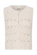 ICHI Ihnekla Crochet Top