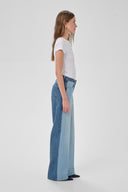 MY ESSENTIAL WARDROBE Louis Wide Δίχρωμο Τζιν