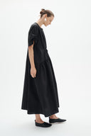 InWear Haze Βαμβακερό Μαύρο Φόρεμα