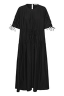 InWear Haze Βαμβακερό Μαύρο Φόρεμα