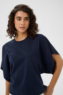 KAFFE Kastormy Midnight Marine / Blue Τοπ T-Shirt
