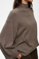 InWear Tallyiw Monika Chocolate Brown Highneck Μπλούζα