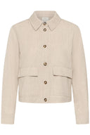KAFFE Kaomila Feather Gray Jacket