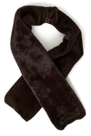 InWear Zabelleiw Dark Brown Γούνινο Κασκόλ