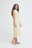 ICHI Ihginni Floral Midi Φόρεμα