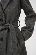 KAFFE KAsaturn Grey Παλτό