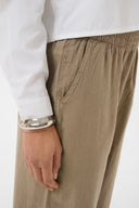 KAFFE Kanaya Brindle Cropped Παντελόνι